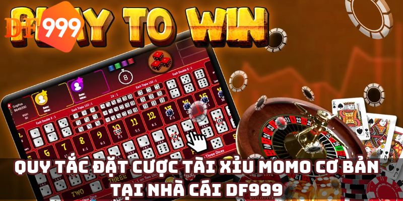 Quy tắc đặt cược tài xỉu Momo cơ bản tại nhà cái DF999